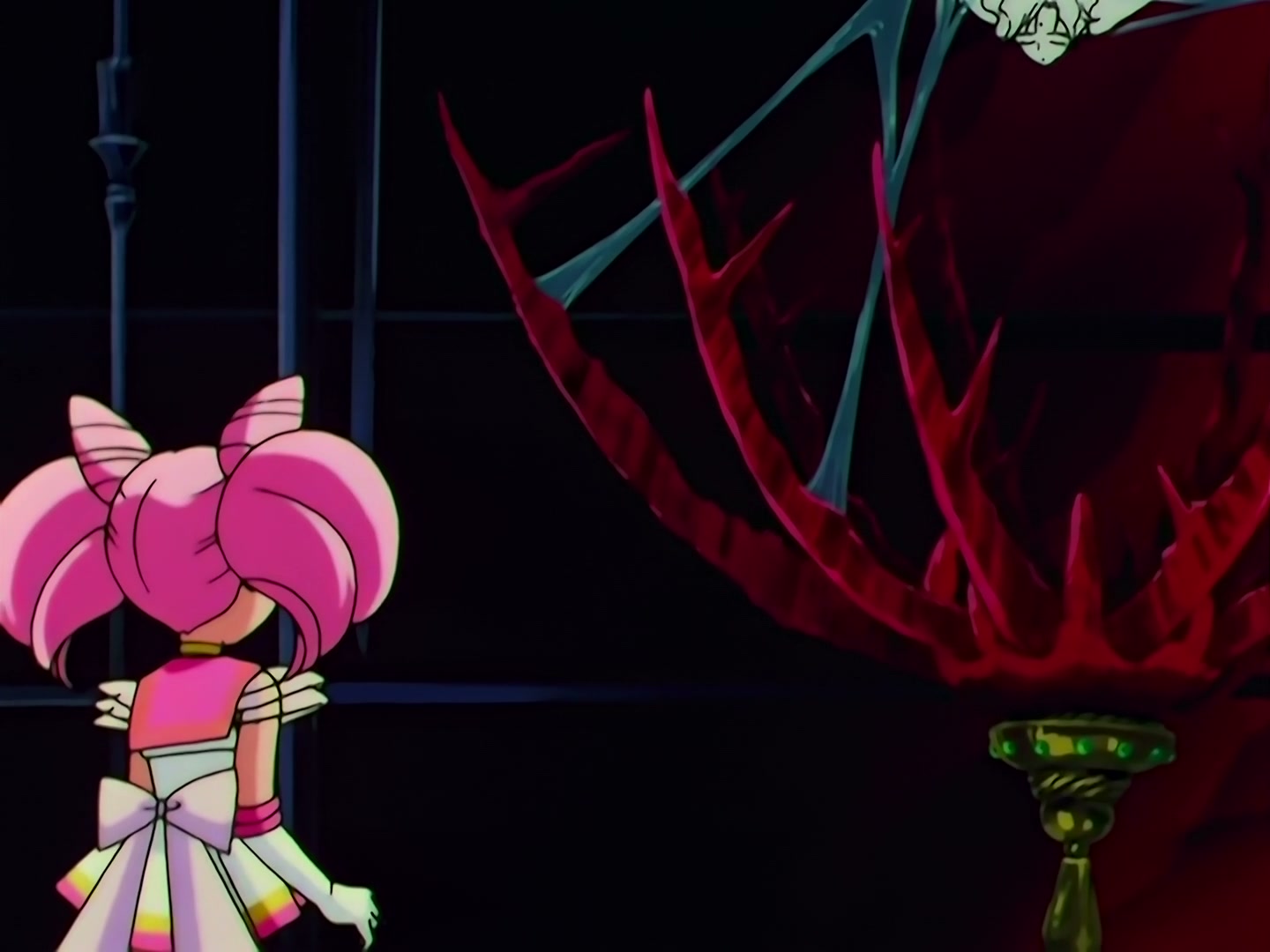 Sailor Moon Ep 163: Labyrinth of Mirrors: Chibi Moon Captured @ 00:04:46