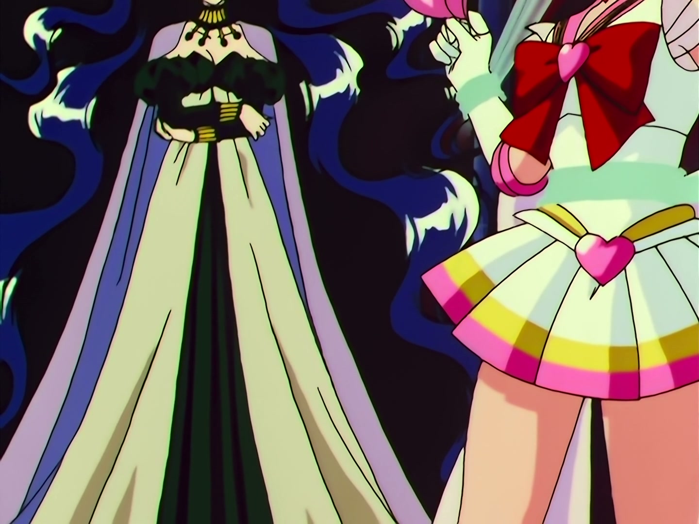 Sailor Moon Ep 163: Labyrinth of Mirrors: Chibi Moon Captured @ 00:05:03