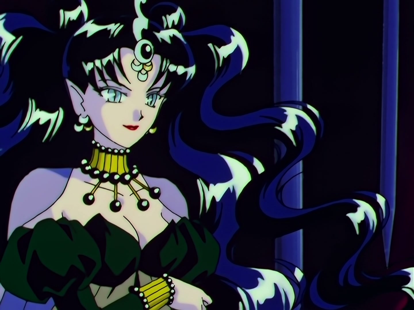 Sailor Moon Ep 163: Labyrinth of Mirrors: Chibi Moon Captured @ 00:05:08