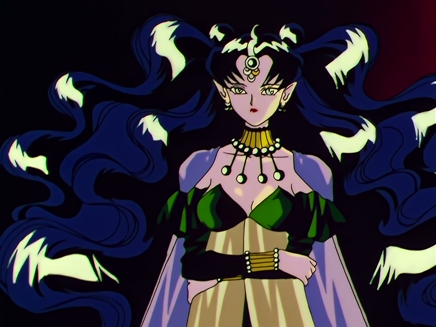 Sailor Moon Ep 163: Labyrinth of Mirrors: Chibi Moon Captured @ 00:07:08