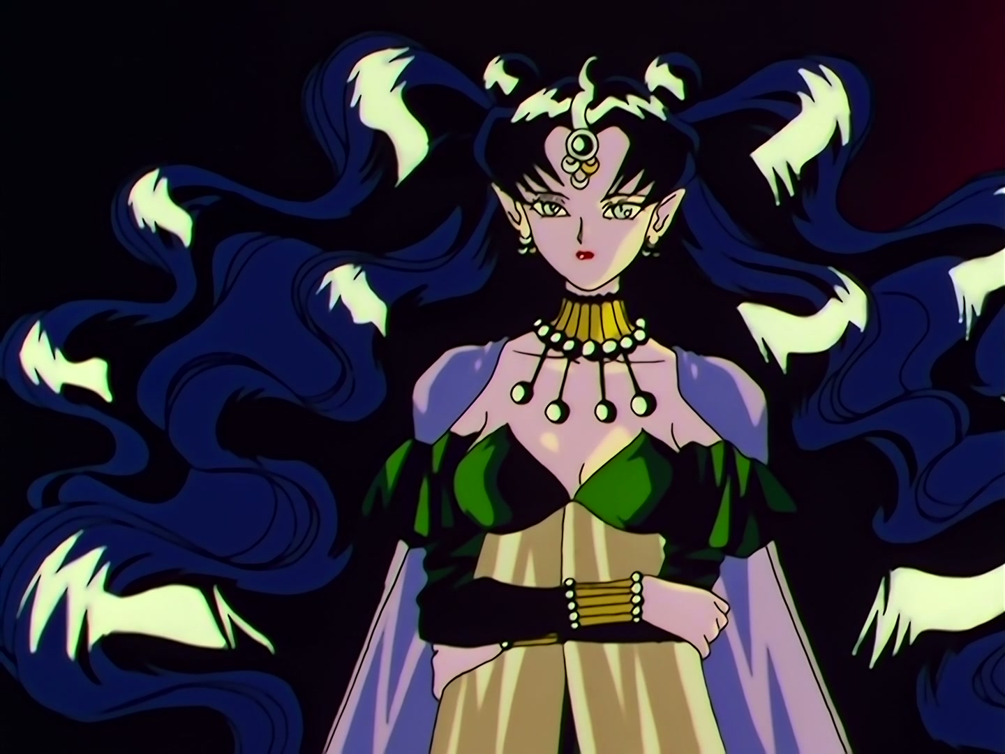 Sailor Moon Ep 163: Labyrinth of Mirrors: Chibi Moon Captured @ 00:07:12