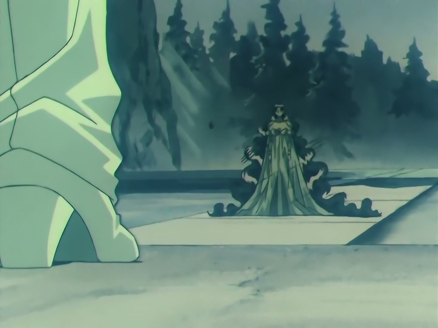 Sailor Moon Ep 163: Labyrinth of Mirrors: Chibi Moon Captured @ 00:07:42
