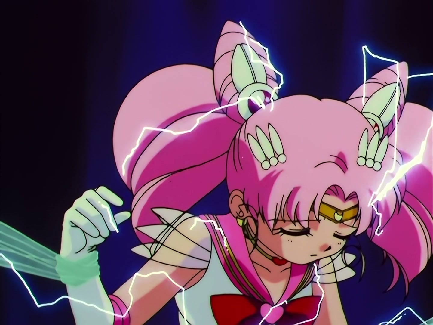Sailor Moon Ep 163: Labyrinth of Mirrors: Chibi Moon Captured @ 00:08:59