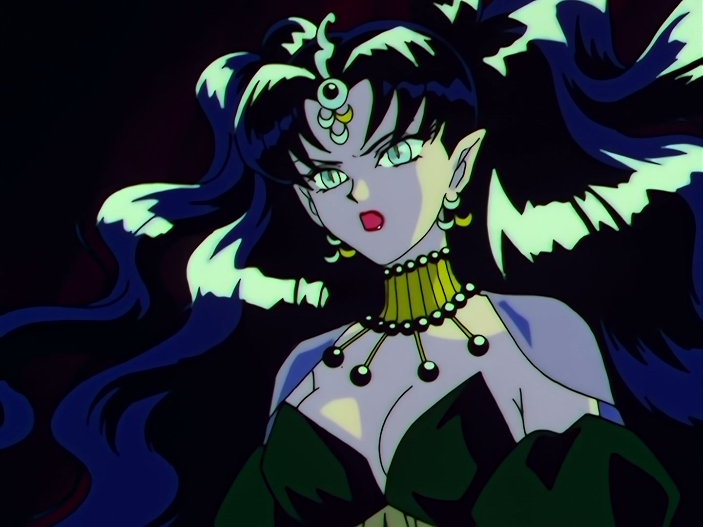 Sailor Moon Ep 163: Labyrinth of Mirrors: Chibi Moon Captured @ 00:09:12