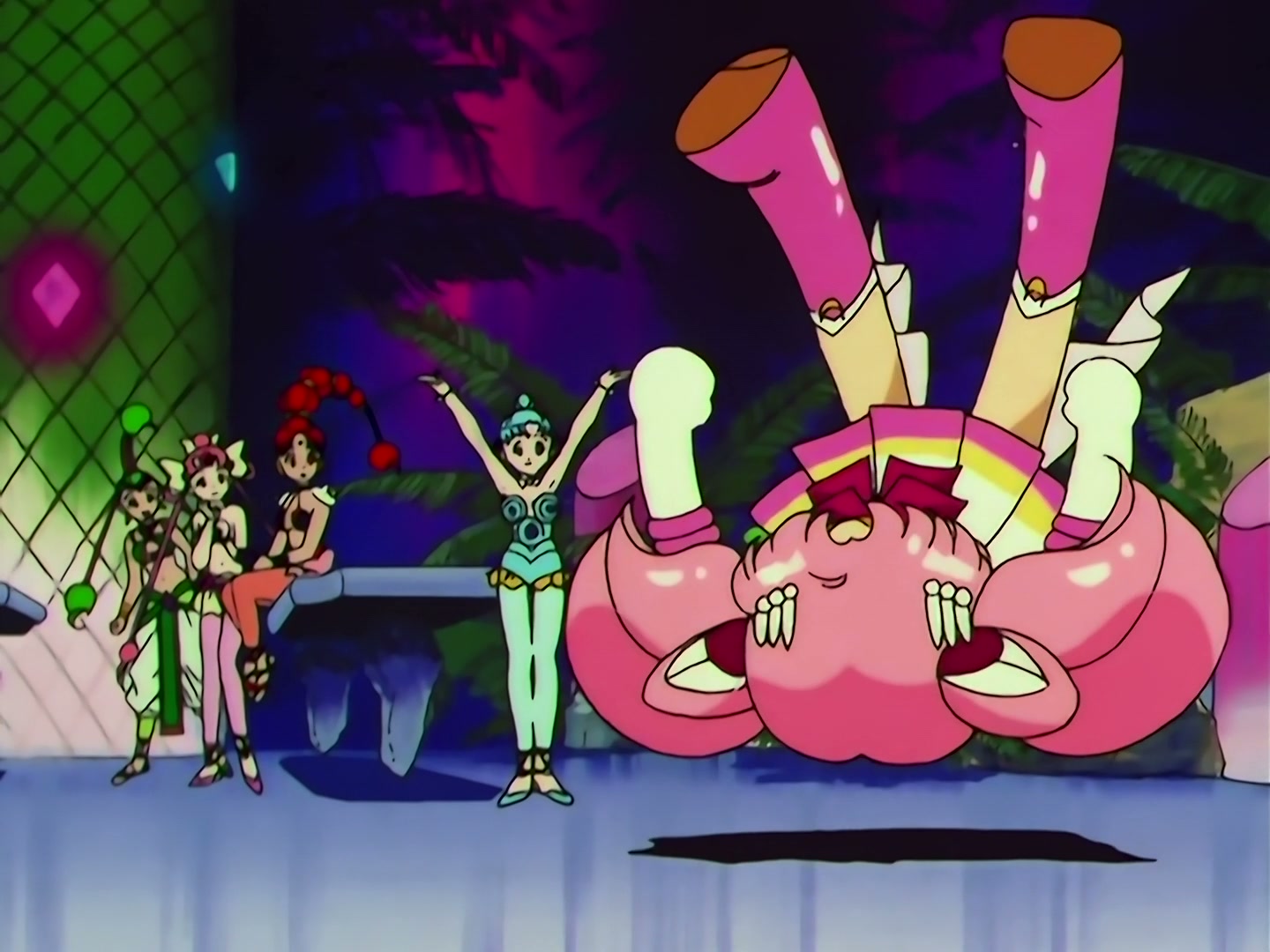 Sailor Moon Ep 163: Labyrinth of Mirrors: Chibi Moon Captured @ 00:10:07