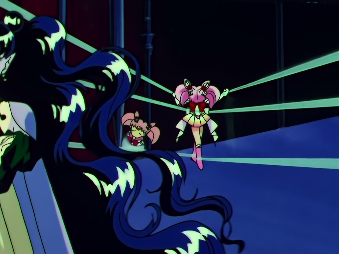 Sailor Moon Ep 163: Labyrinth of Mirrors: Chibi Moon Captured @ 00:10:59