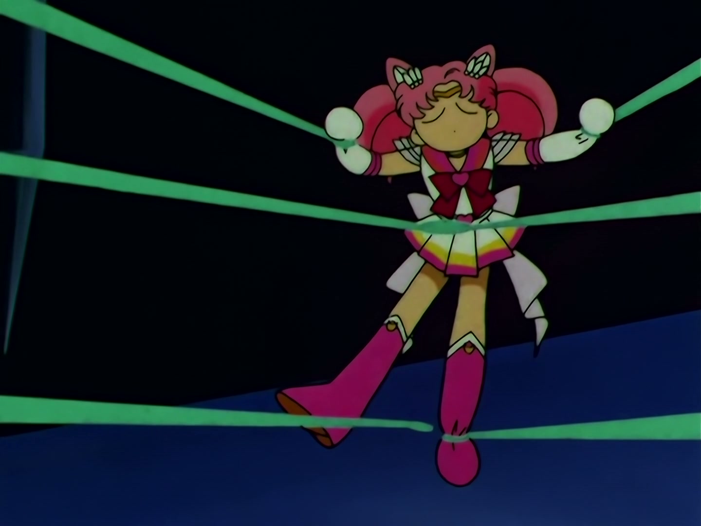 Sailor Moon Ep 163: Labyrinth of Mirrors: Chibi Moon Captured @ 00:11:07