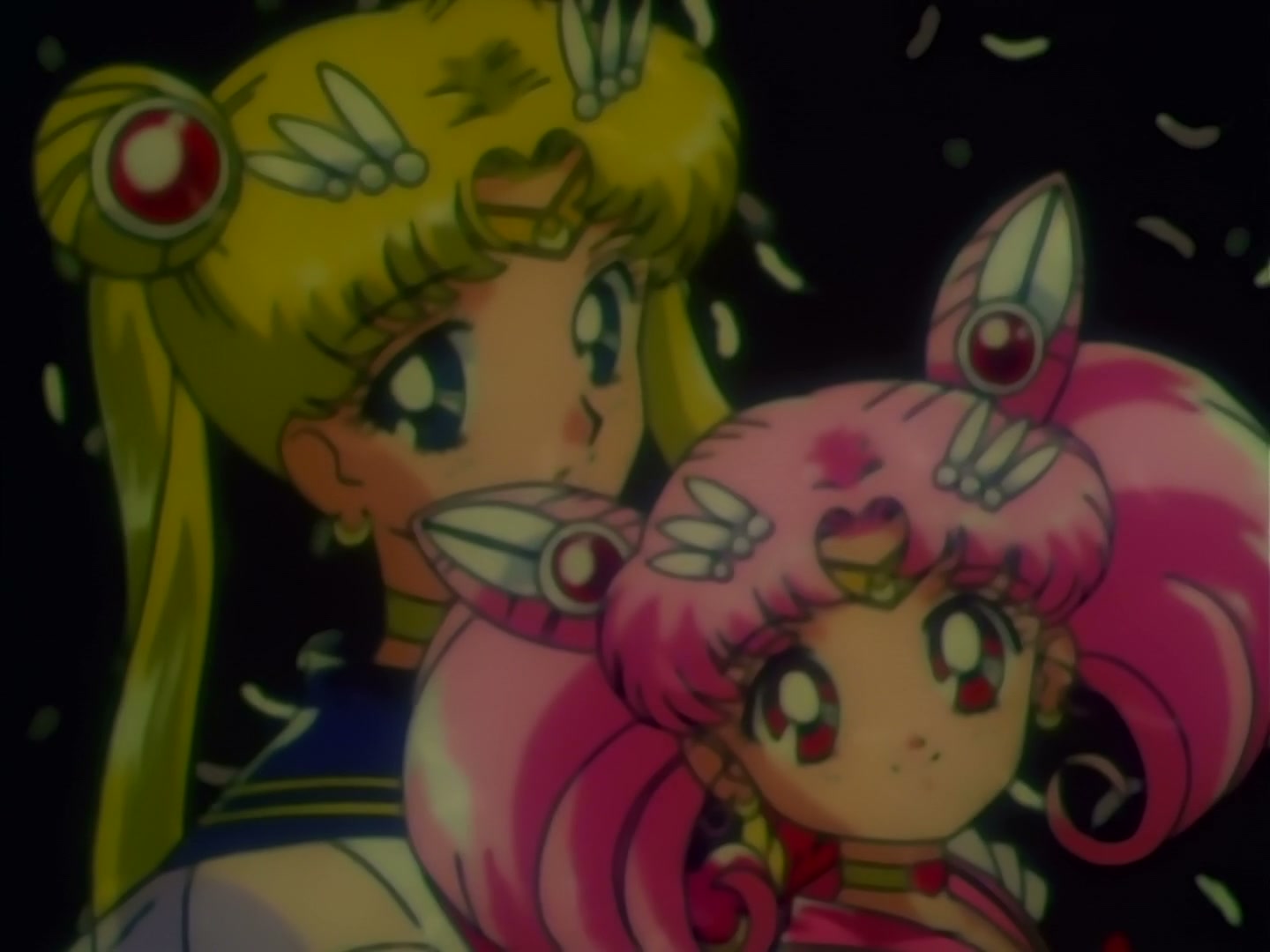 Sailor Moon Ep 163: Labyrinth of Mirrors: Chibi Moon Captured @ 00:11:12