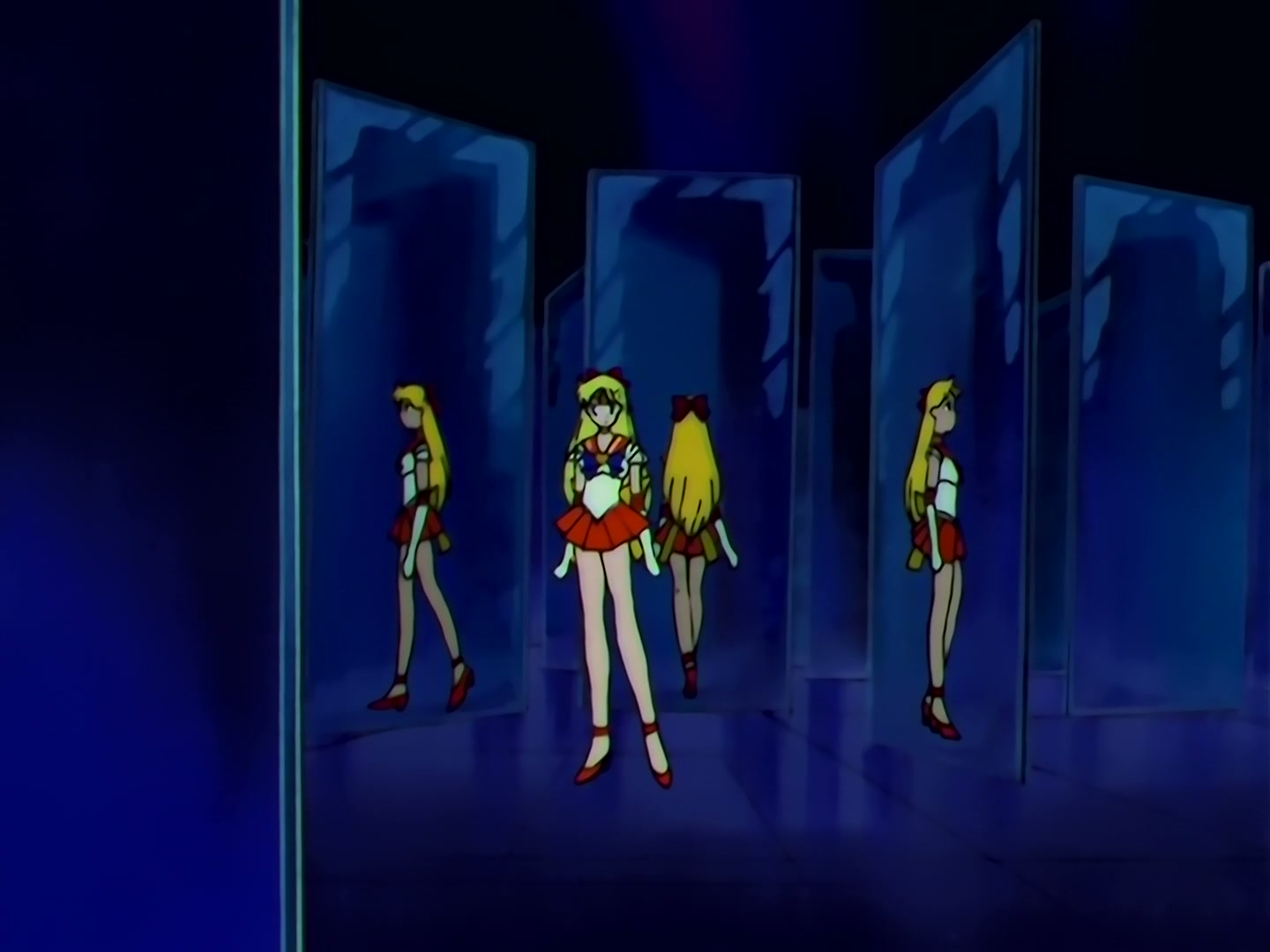 Sailor Moon Ep 163: Labyrinth of Mirrors: Chibi Moon Captured @ 00:12:41