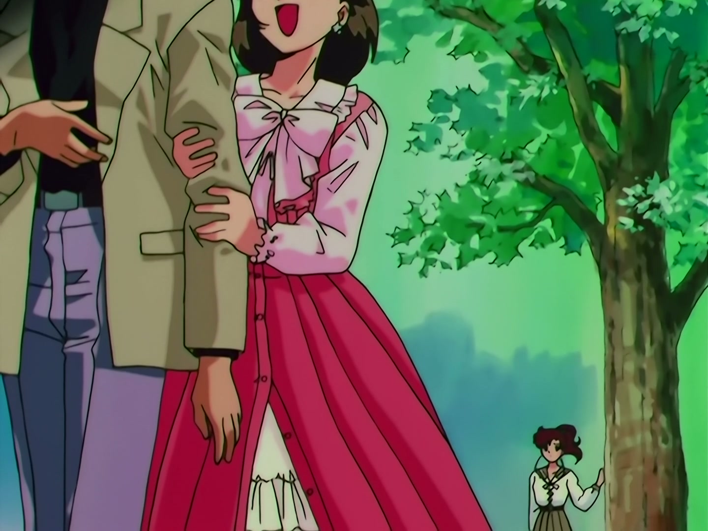 Sailor Moon Ep 163: Labyrinth of Mirrors: Chibi Moon Captured @ 00:13:24