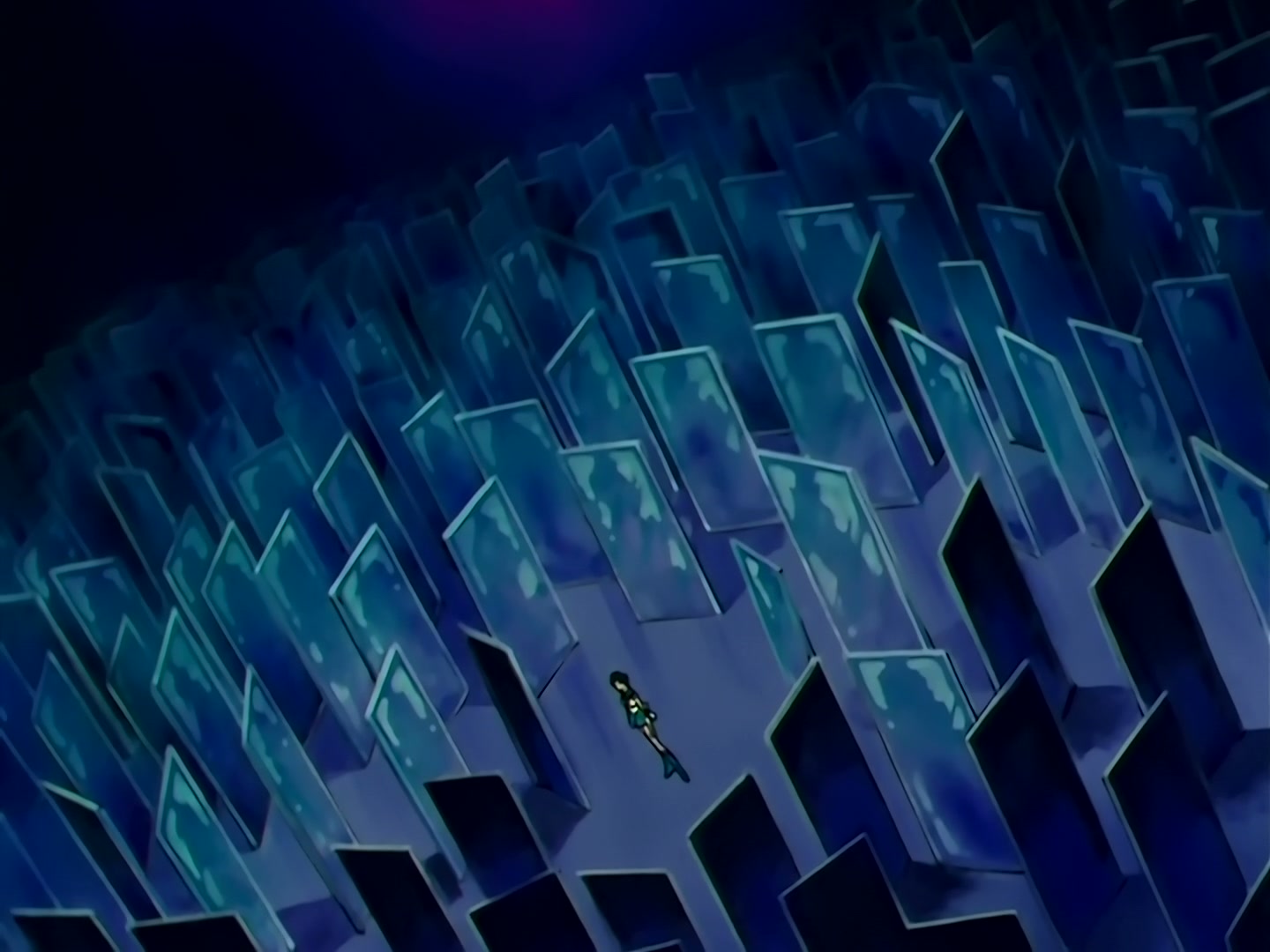 Sailor Moon Ep 163: Labyrinth of Mirrors: Chibi Moon Captured @ 00:13:58