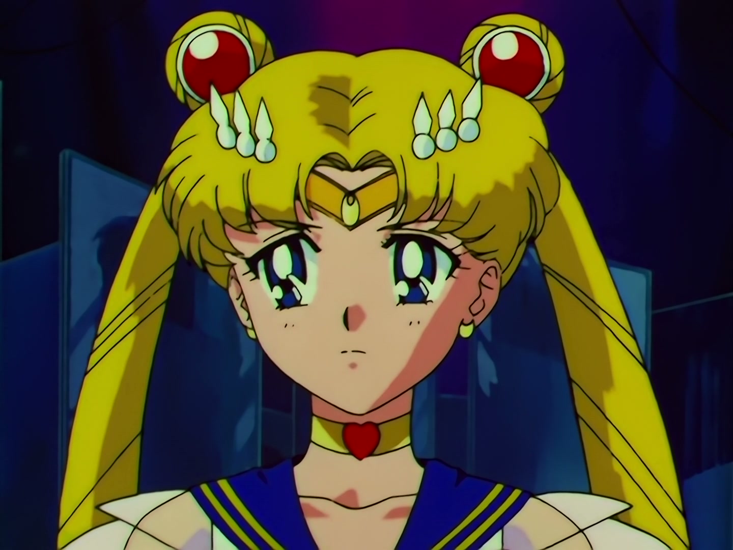 Sailor Moon Ep 163: Labyrinth of Mirrors: Chibi Moon Captured @ 00:14:50