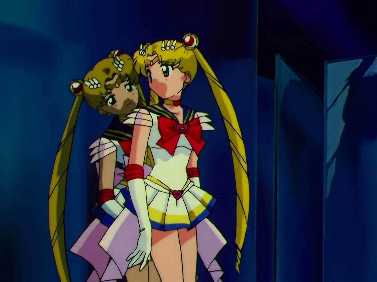 Sailor Moon Ep 163: Labyrinth of Mirrors: Chibi Moon Captured @ 00:15:03
