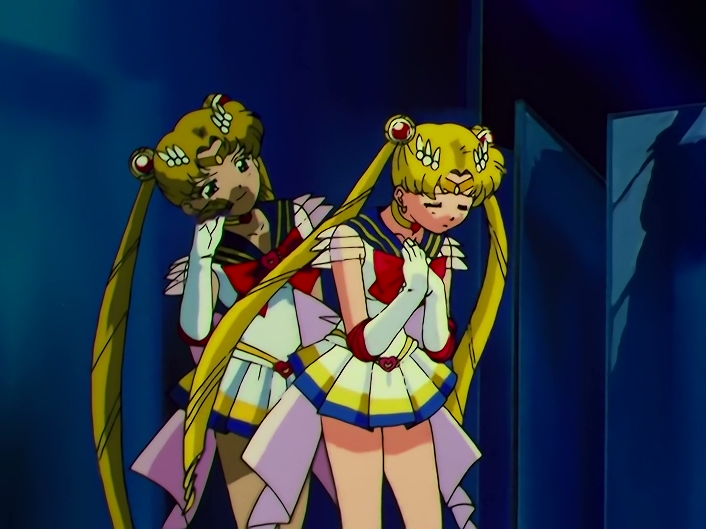 Sailor Moon Ep 163: Labyrinth of Mirrors: Chibi Moon Captured @ 00:15:41