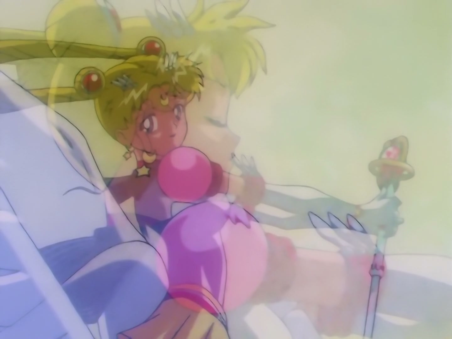 Sailor Moon Ep 167: The Flower of Nightmares Scatters! The Queen of Darkness Returns @ 00:02:34