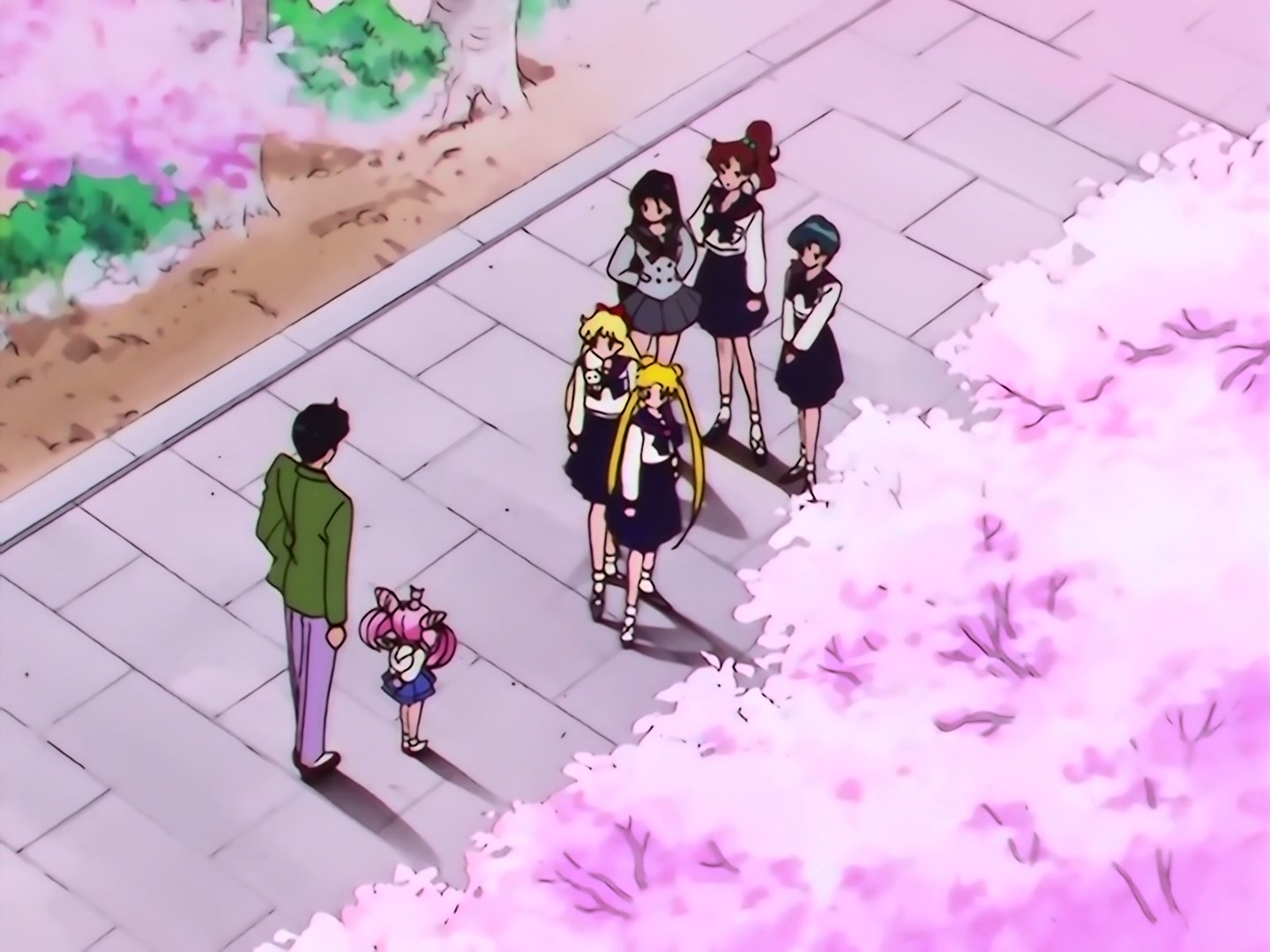 Sailor Moon Ep 167: The Flower of Nightmares Scatters! The Queen of Darkness Returns @ 00:05:12