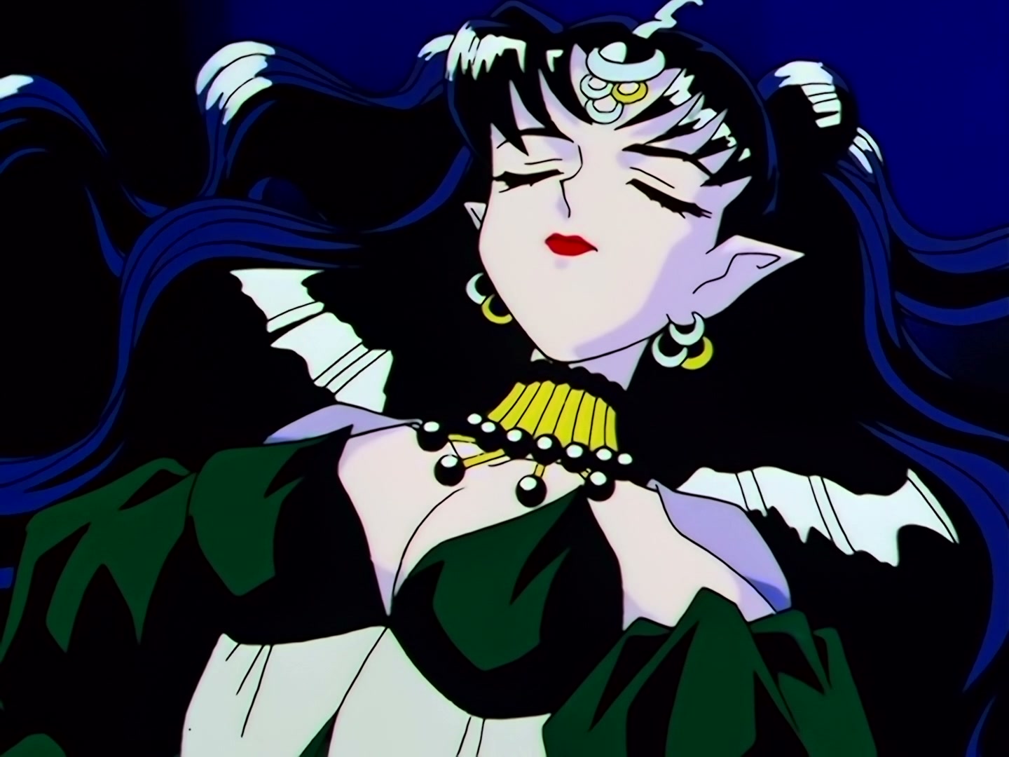 Sailor Moon Ep 167: The Flower of Nightmares Scatters! The Queen of Darkness Returns @ 00:05:38