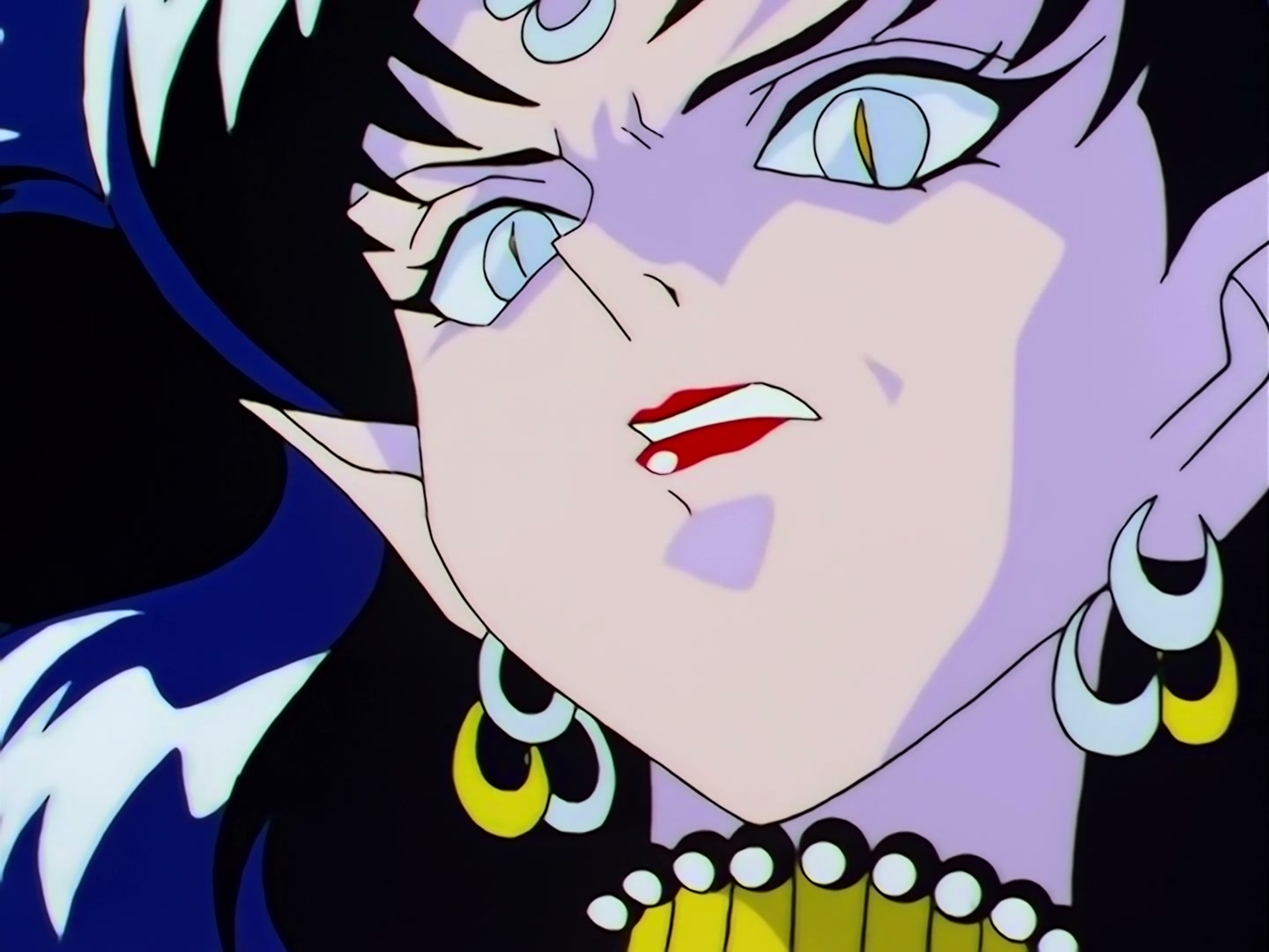Sailor Moon Ep 167: The Flower of Nightmares Scatters! The Queen of Darkness Returns @ 00:07:59
