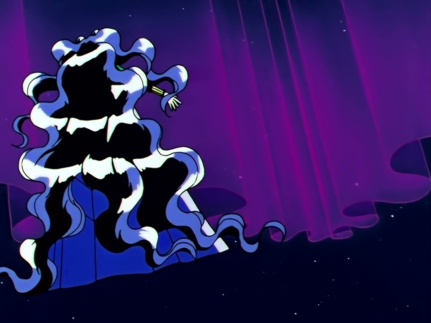 Sailor Moon Ep 167: The Flower of Nightmares Scatters! The Queen of Darkness Returns @ 00:08:08