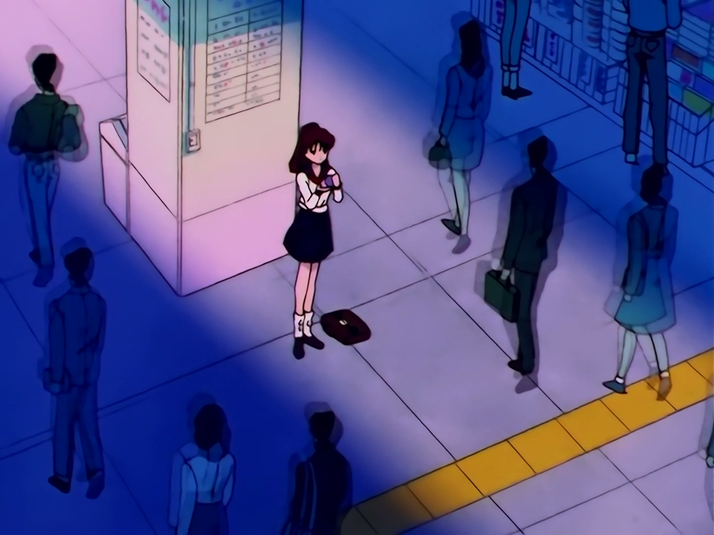 Sailor Moon Ep 169: The Cursed Mirror! Mamoru Caught in a Nightmare @ 00:01:51