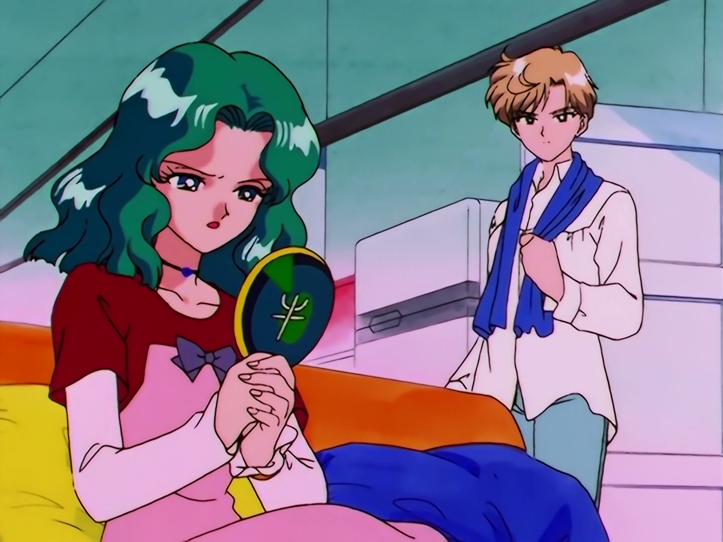 Sailor Moon Ep 169: The Cursed Mirror! Mamoru Caught in a Nightmare @ 00:02:59