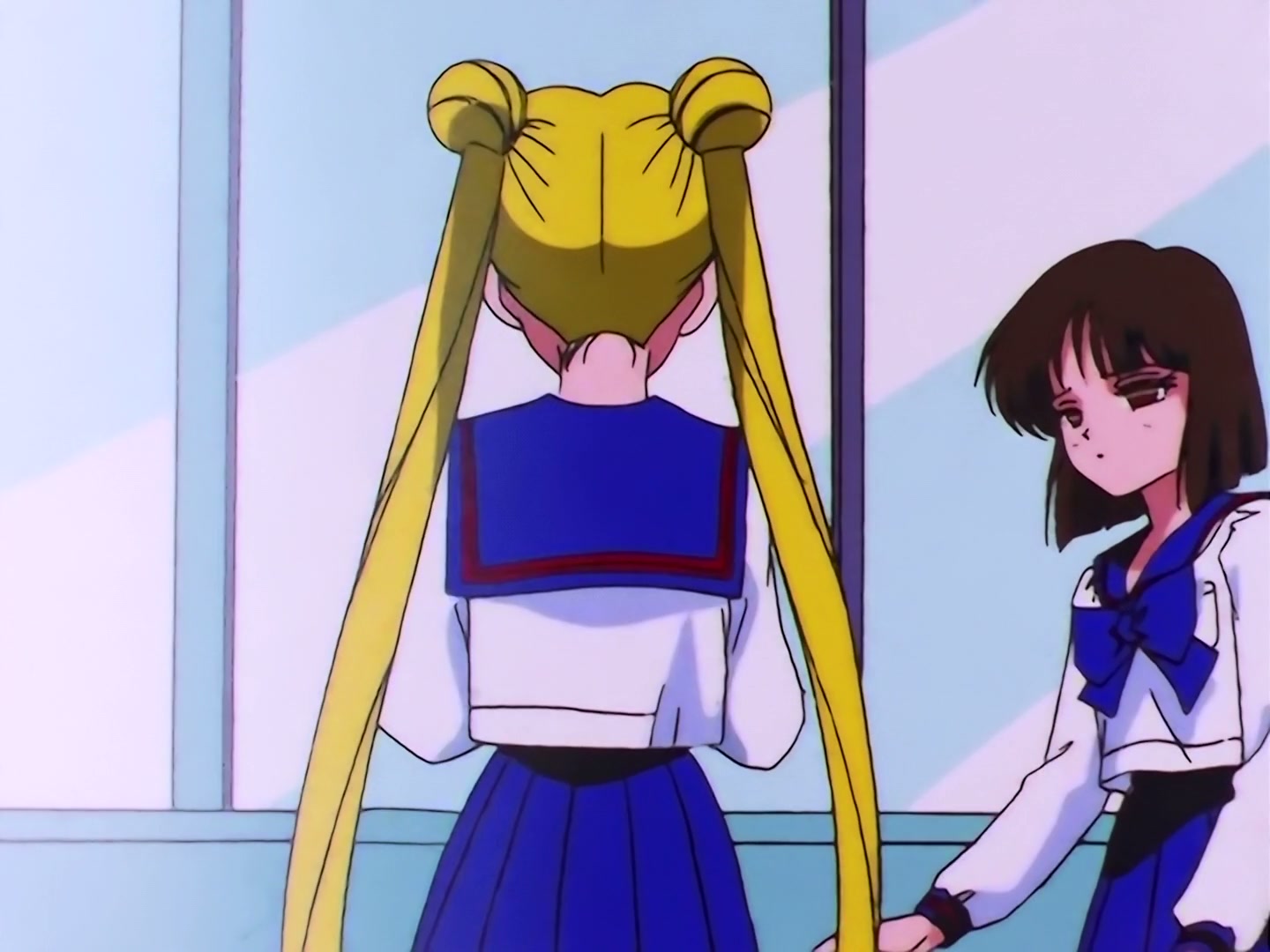 Sailor Moon Ep 169: The Cursed Mirror! Mamoru Caught in a Nightmare @ 00:05:33