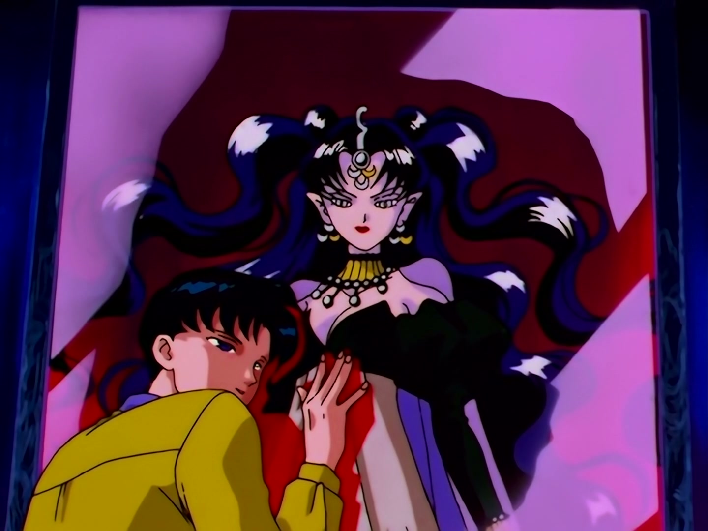 Sailor Moon Ep 169: The Cursed Mirror! Mamoru Caught in a Nightmare @ 00:17:37