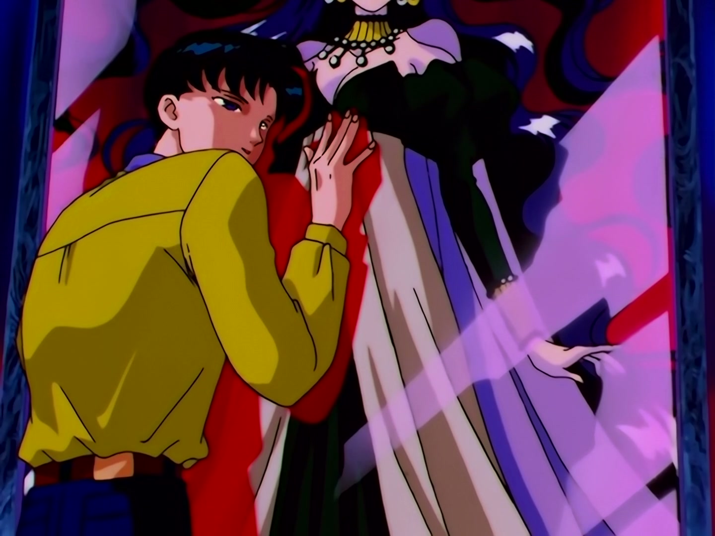 Sailor Moon Ep 169: The Cursed Mirror! Mamoru Caught in a Nightmare @ 00:17:45