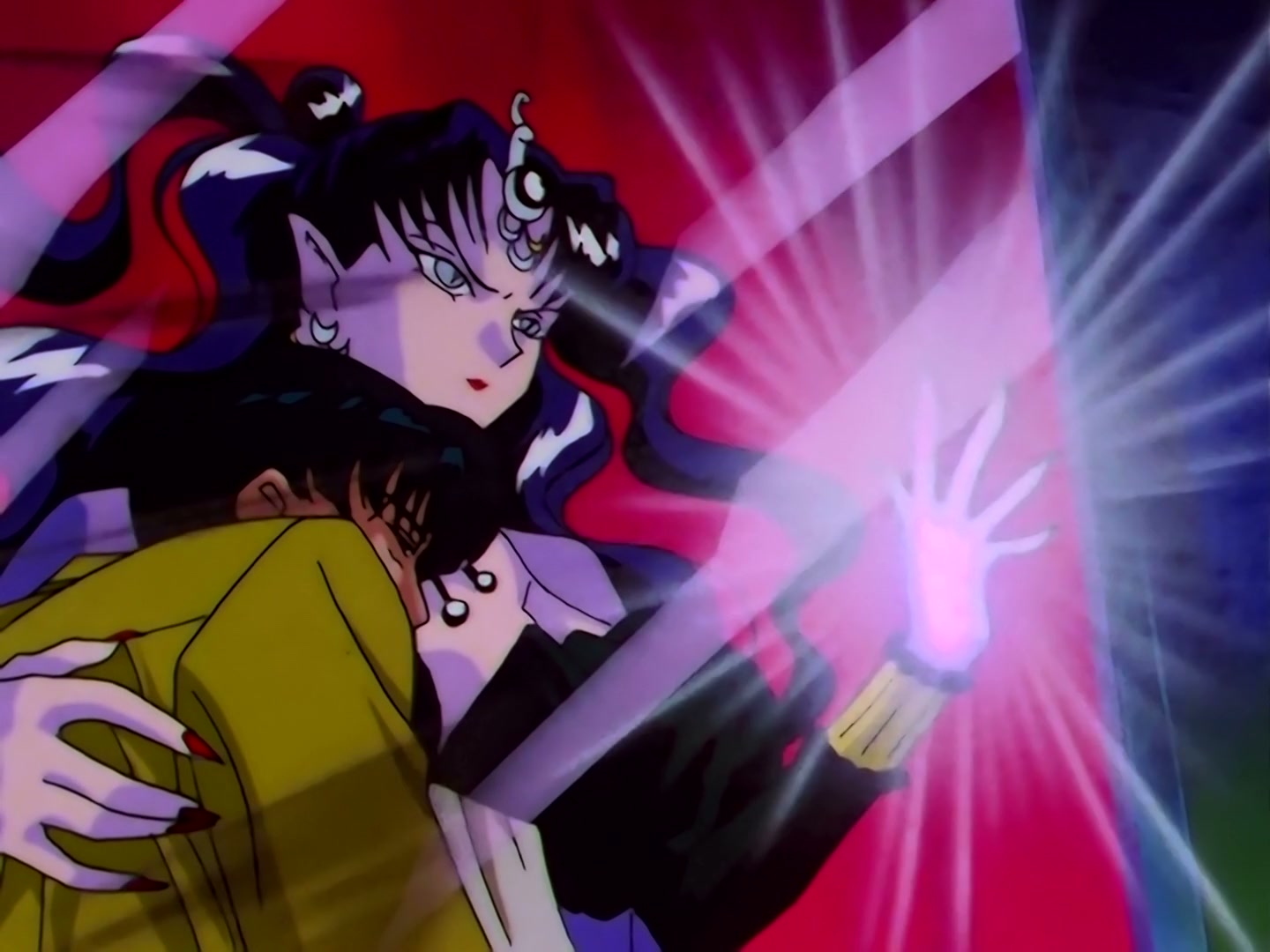 Sailor Moon Ep 169: The Cursed Mirror! Mamoru Caught in a Nightmare @ 00:19:37