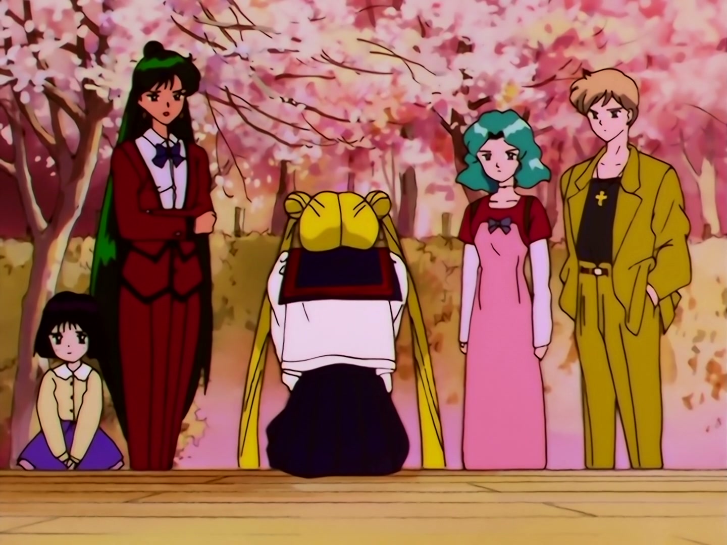 Sailor Moon Ep 170: Night of Destiny! The Sailor Guardians' Ordeals @ 00:03:16
