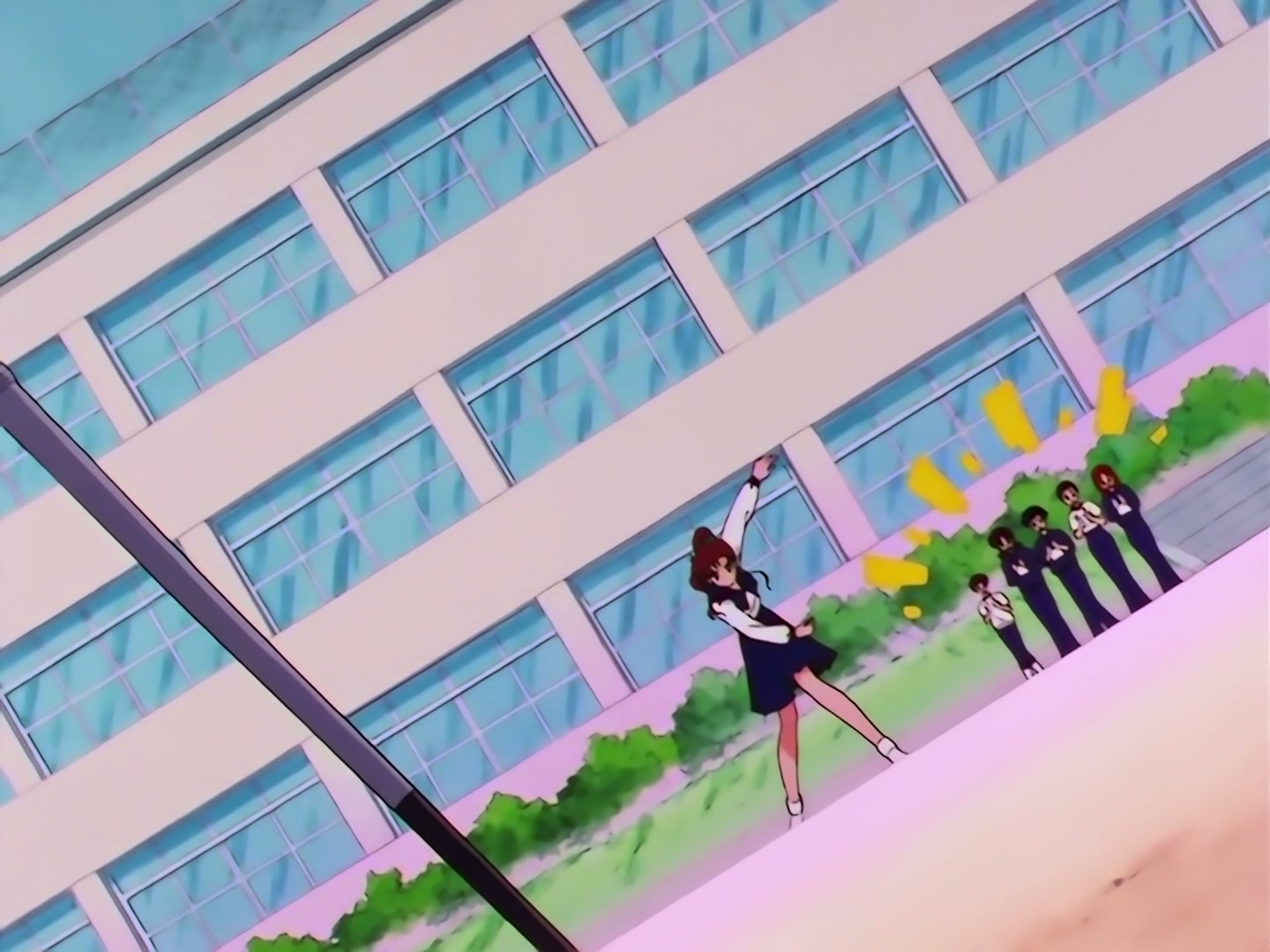 Sailor Moon Ep 174: A School Storm! The Transfer Students Are Idols @ 00:02:59