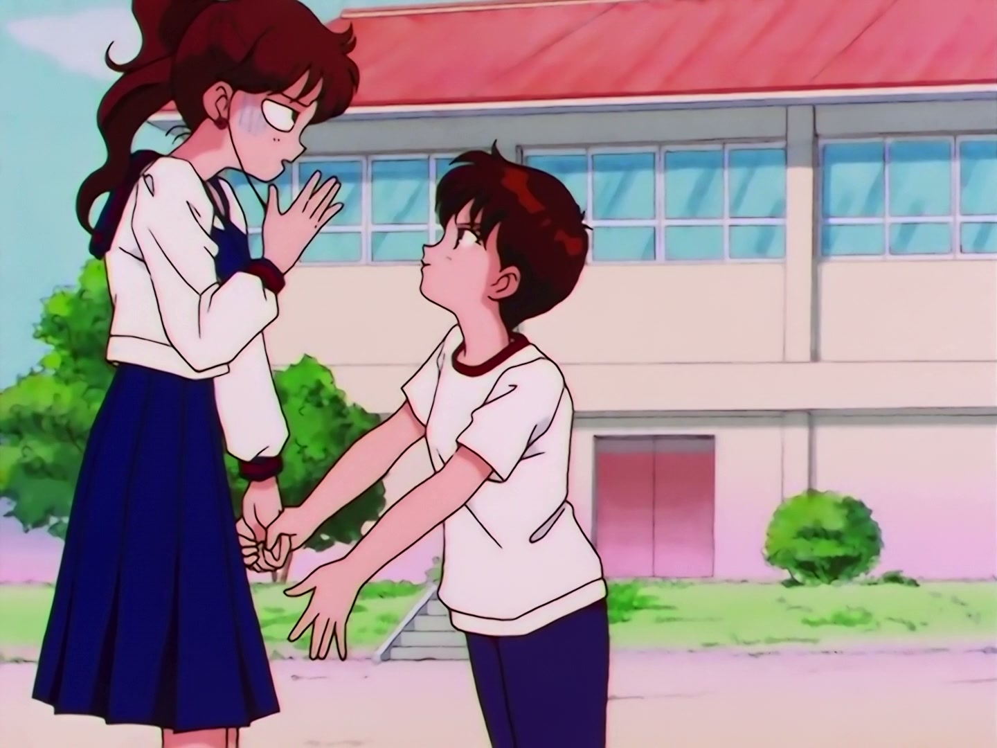 Sailor Moon Ep 174: A School Storm! The Transfer Students Are Idols @ 00:03:38