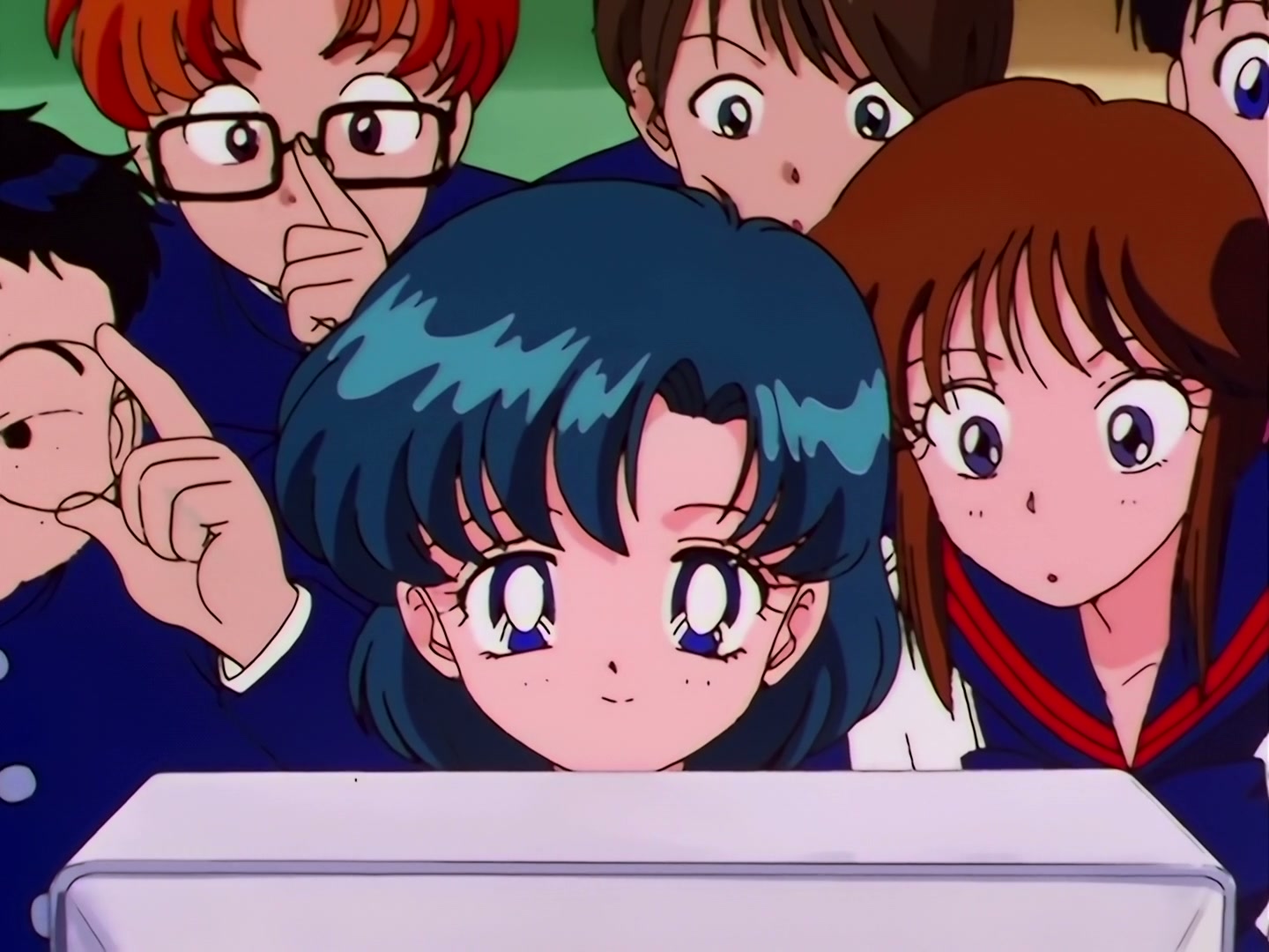 Sailor Moon Ep 174: A School Storm! The Transfer Students Are Idols @ 00:03:46