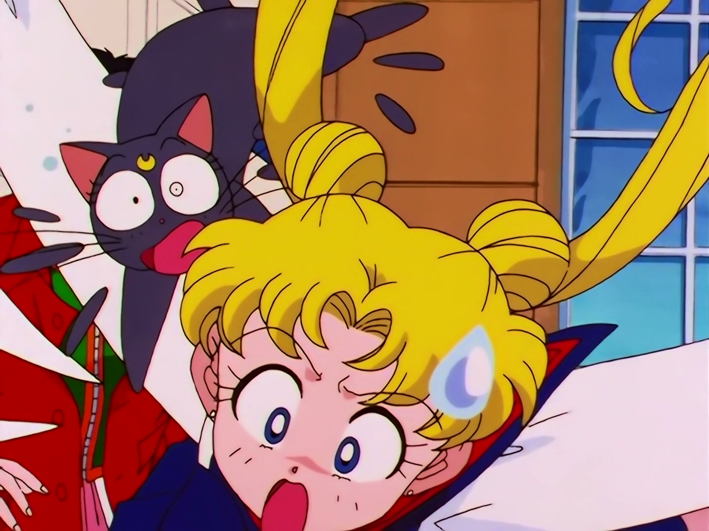 Sailor Moon Ep 174: A School Storm! The Transfer Students Are Idols @ 00:05:38