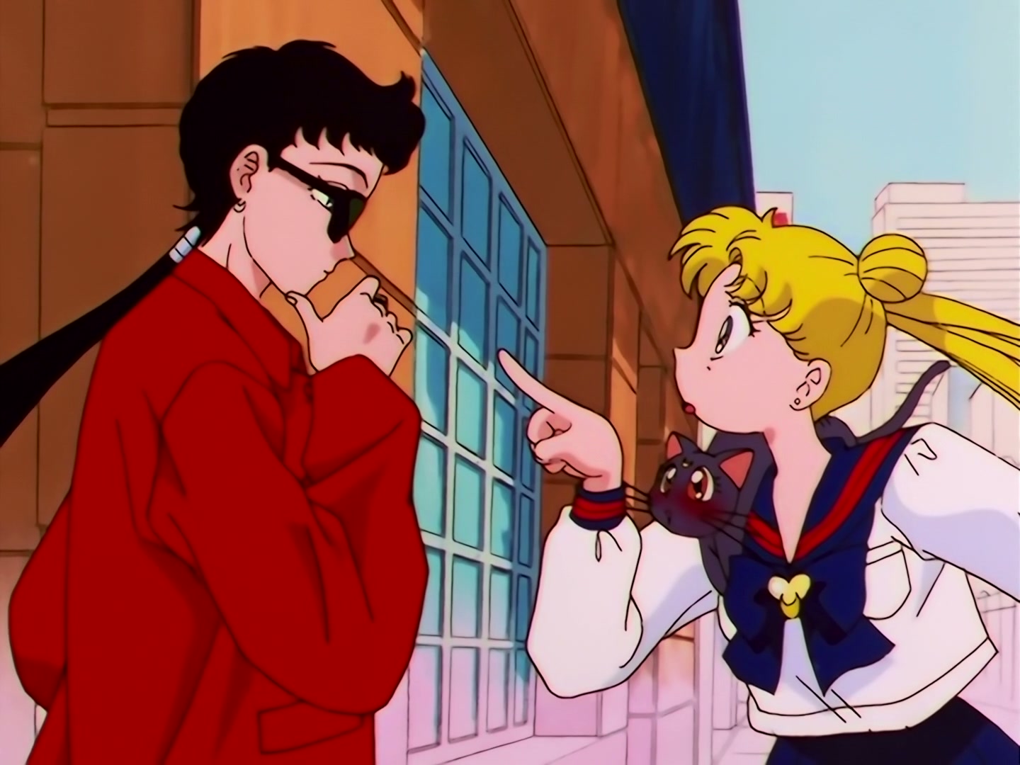 Sailor Moon Ep 174: A School Storm! The Transfer Students Are Idols @ 00:05:59