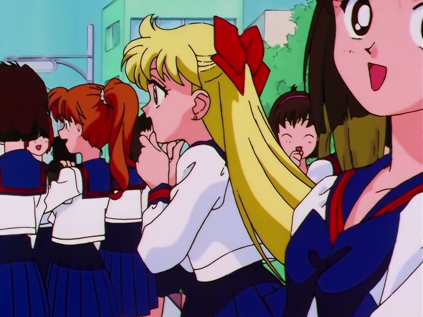 Sailor Moon Ep 174: A School Storm! The Transfer Students Are Idols @ 00:08:59
