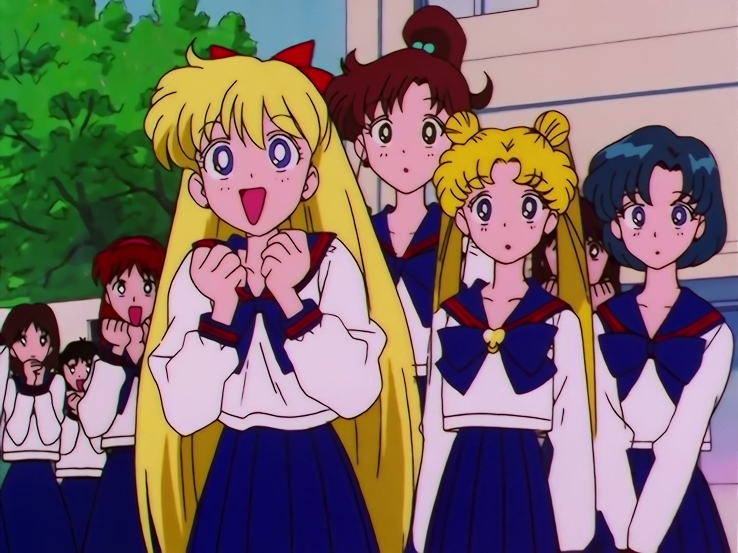 Sailor Moon Ep 174: A School Storm! The Transfer Students Are Idols @ 00:09:20