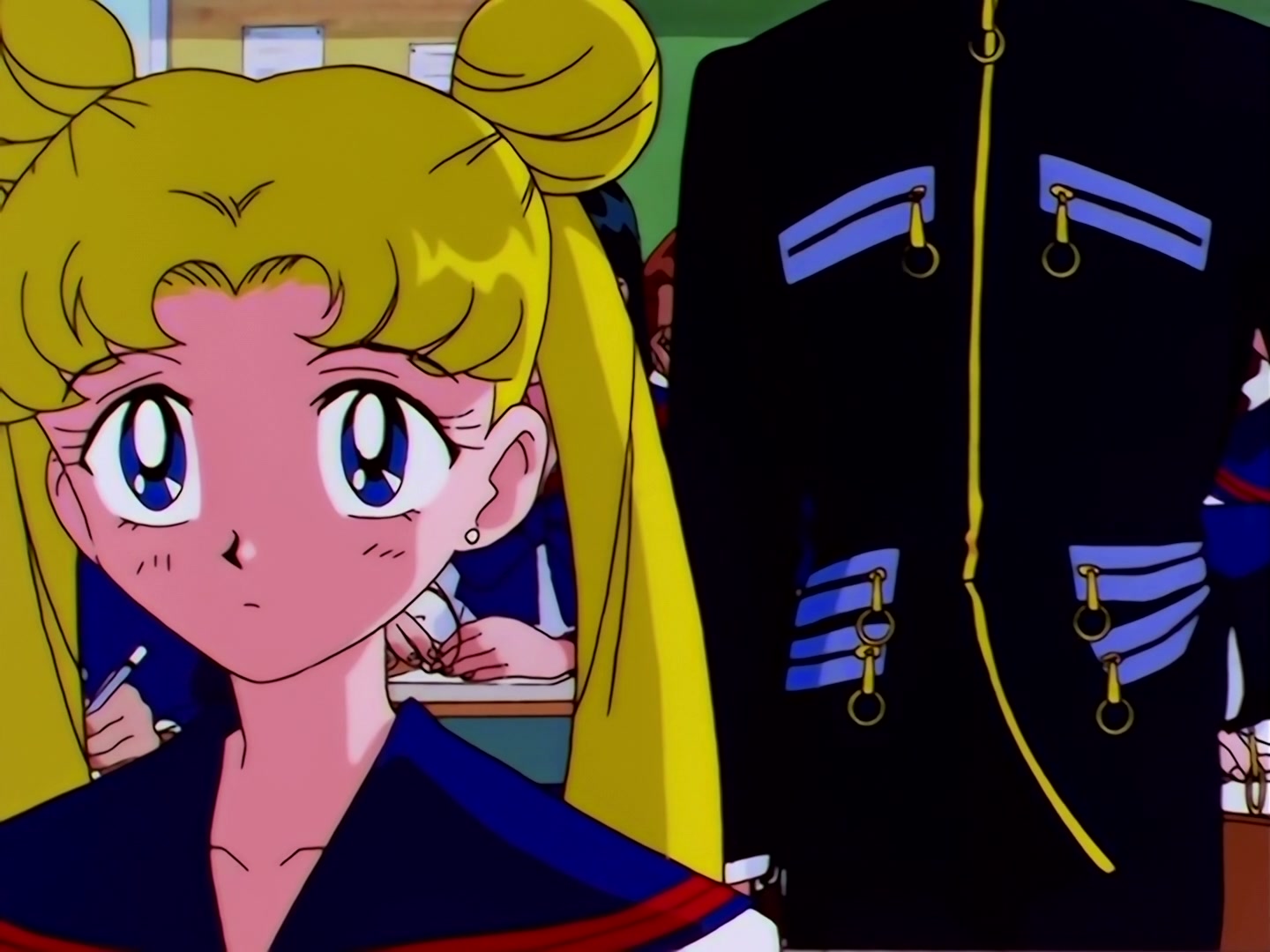 Sailor Moon Ep 174: A School Storm! The Transfer Students Are Idols @ 00:10:54