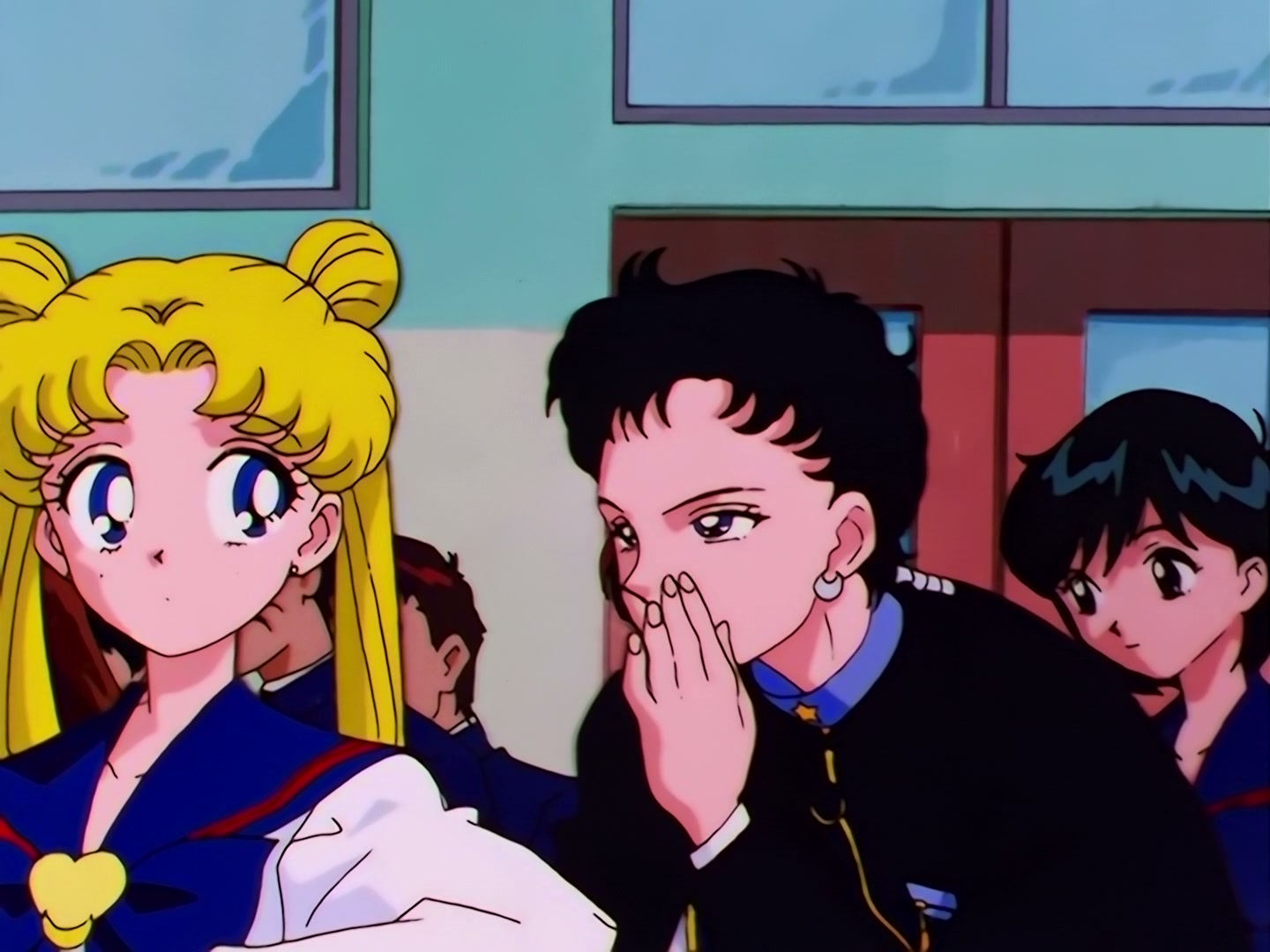 Sailor Moon Ep 174: A School Storm! The Transfer Students Are Idols @ 00:11:12