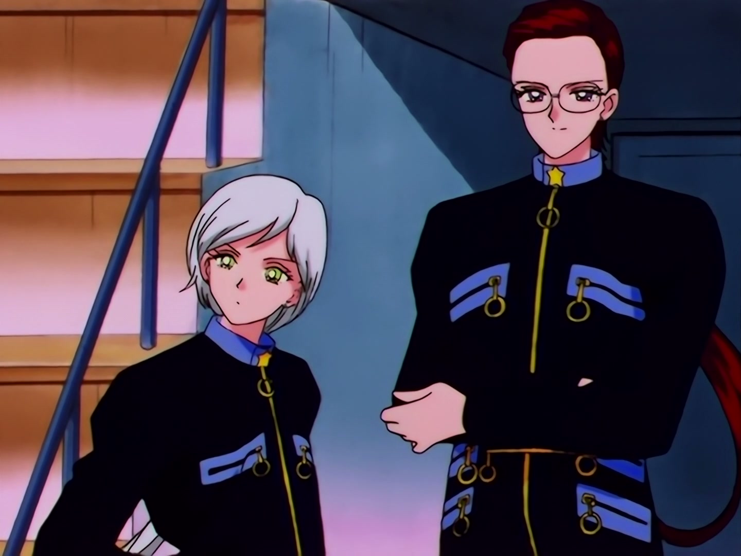 Sailor Moon Ep 174: A School Storm! The Transfer Students Are Idols @ 00:12:37