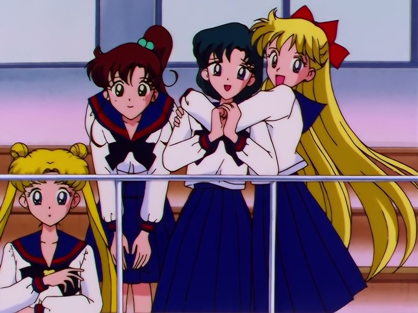 Sailor Moon Ep 174: A School Storm! The Transfer Students Are Idols @ 00:13:03