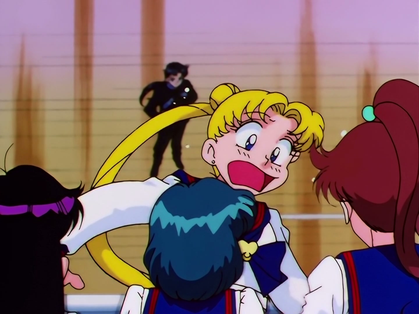 Sailor Moon Ep 174: A School Storm! The Transfer Students Are Idols @ 00:14:03