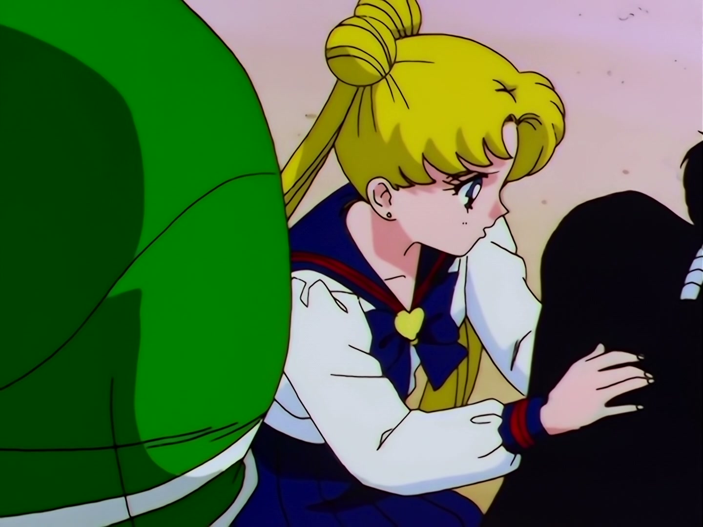 Sailor Moon Ep 174: A School Storm! The Transfer Students Are Idols @ 00:15:03