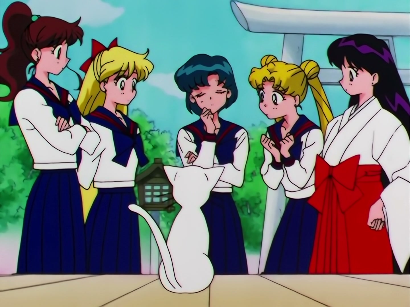 Sailor Moon Ep 178: Luna's Discovery: The Real Face of Yaten @ 00:05:00
