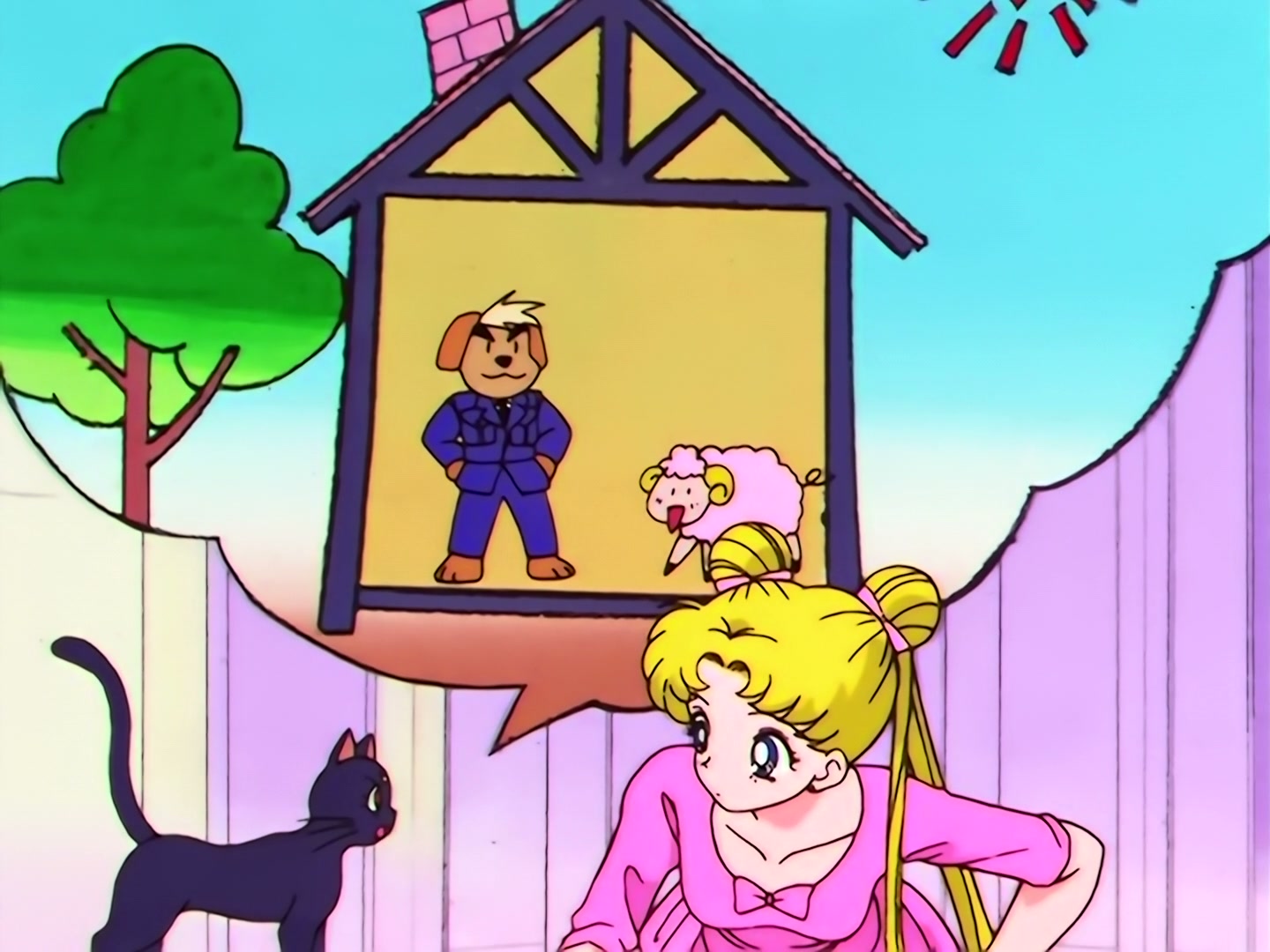 Sailor Moon Ep 184: A Night Alone Together: Usagi in Danger @ 00:03:34