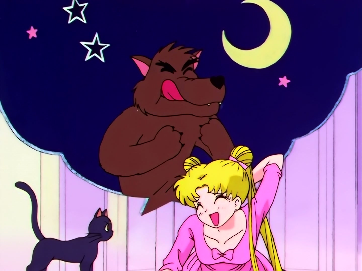 Sailor Moon Ep 184: A Night Alone Together: Usagi in Danger @ 00:03:38