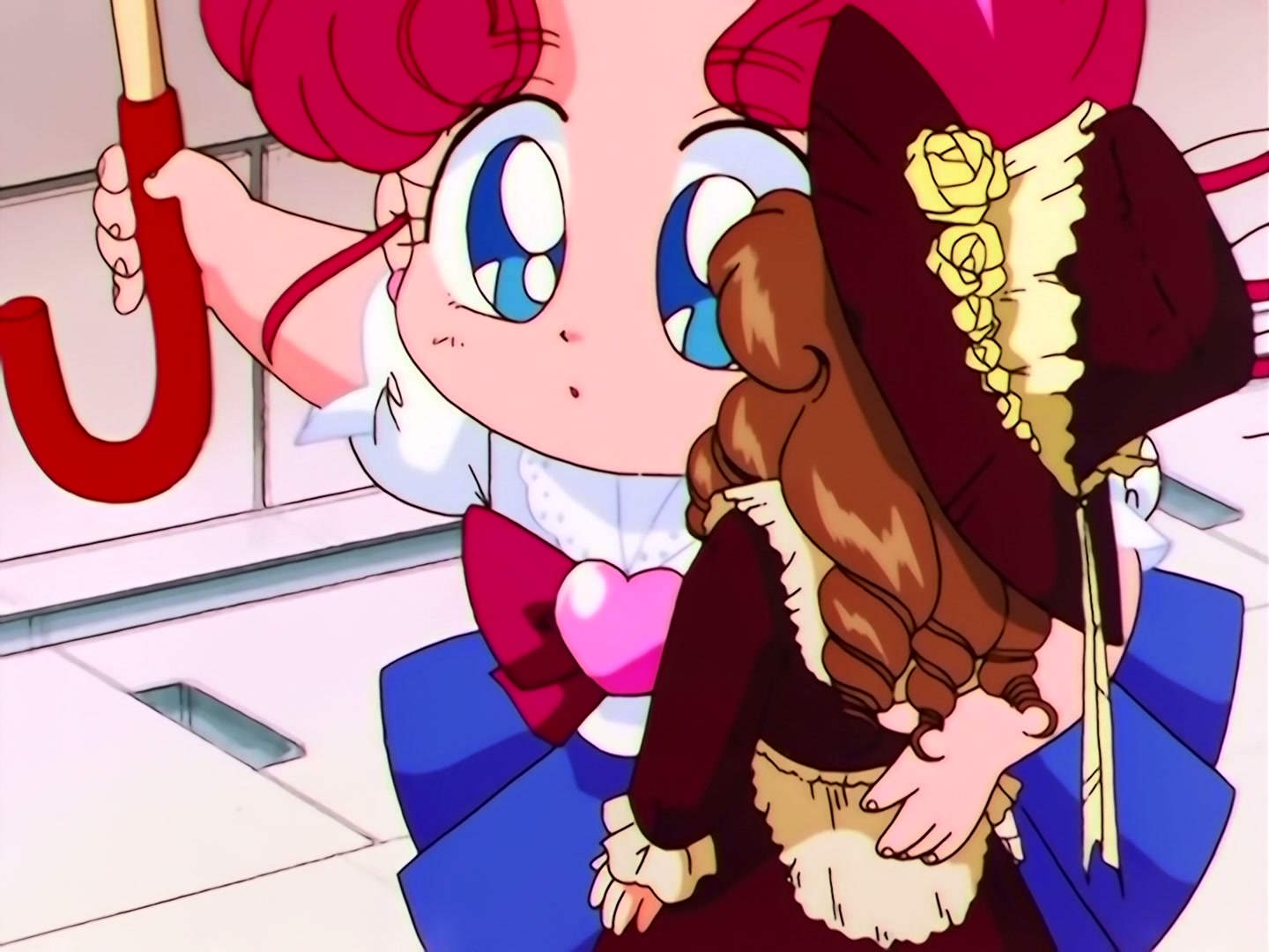 Sailor Moon Ep 186: Chibi-Chibi's Mystery: The Big Noisy Chase @ 00:06:50