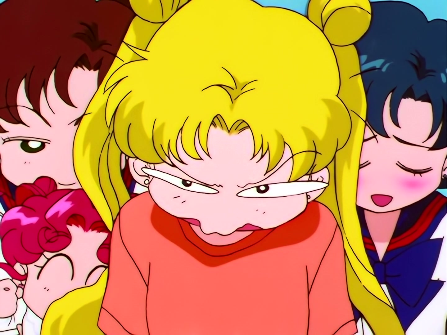 Sailor Moon Ep 187: The Shining Power of a Star: Chibi-Chibi's Transformation @ 00:07:33