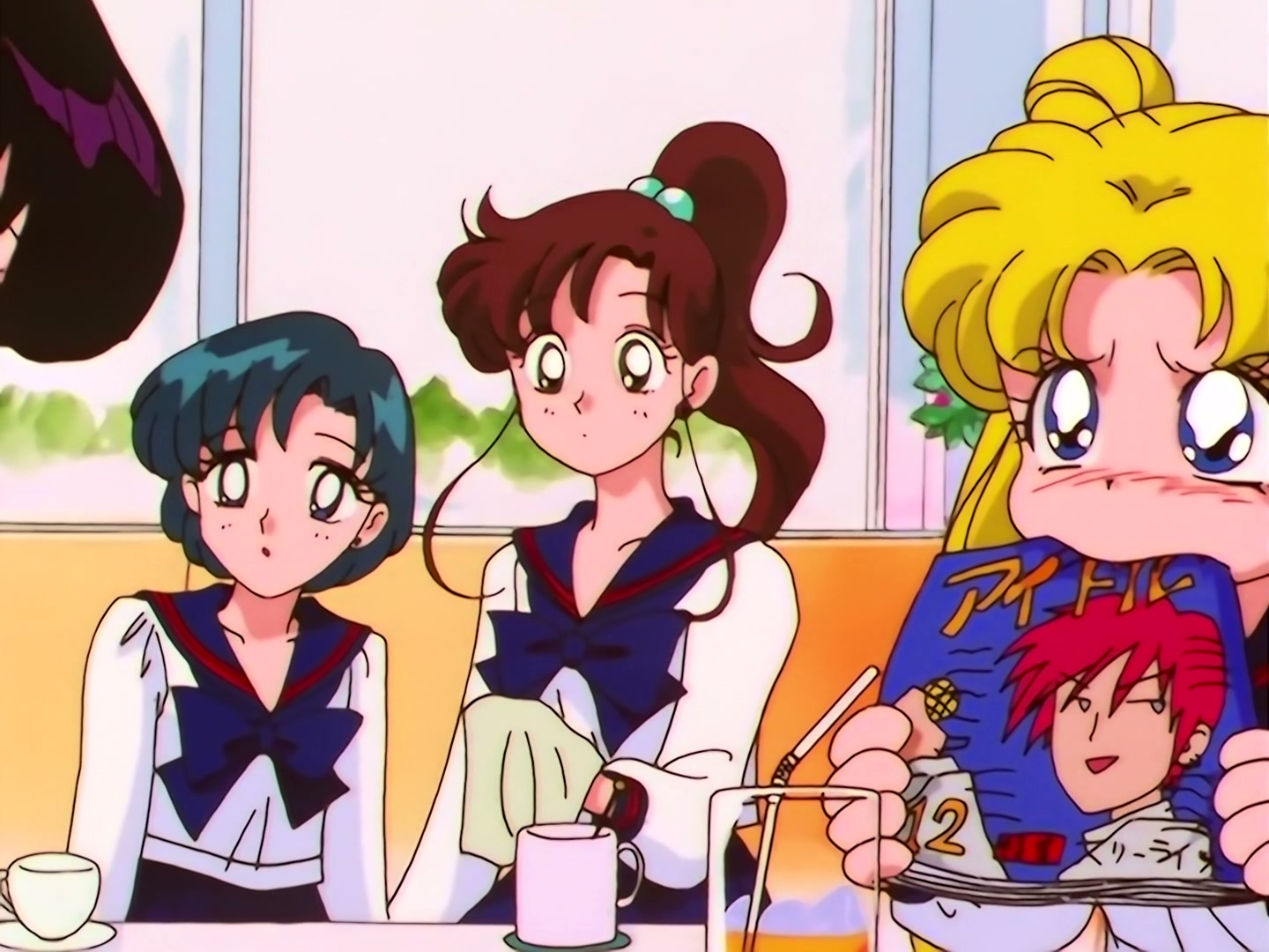 Sailor Moon Ep 192: Go for your Dream! Minako Becomes an Idol?! @ 00:03:38