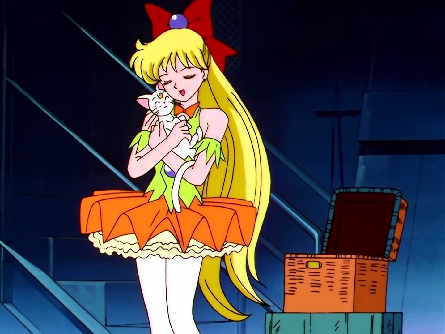 Sailor Moon Ep 192: Go for your Dream! Minako Becomes an Idol?! @ 00:15:54
